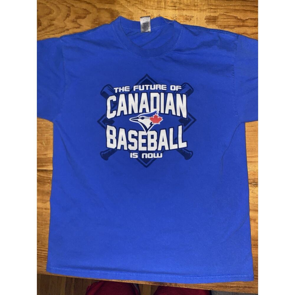 Men’s Shirt canadian baseball guerrero bichette biggio Blue Jays Toronto Larg
